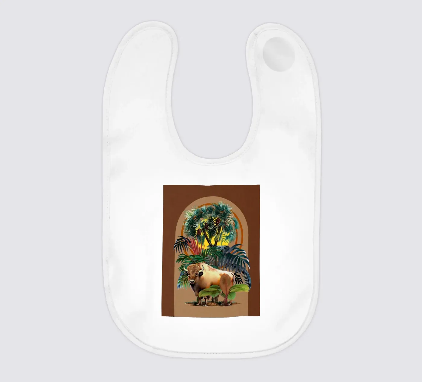 TAURUS baby bib by burcukorkmazyurek