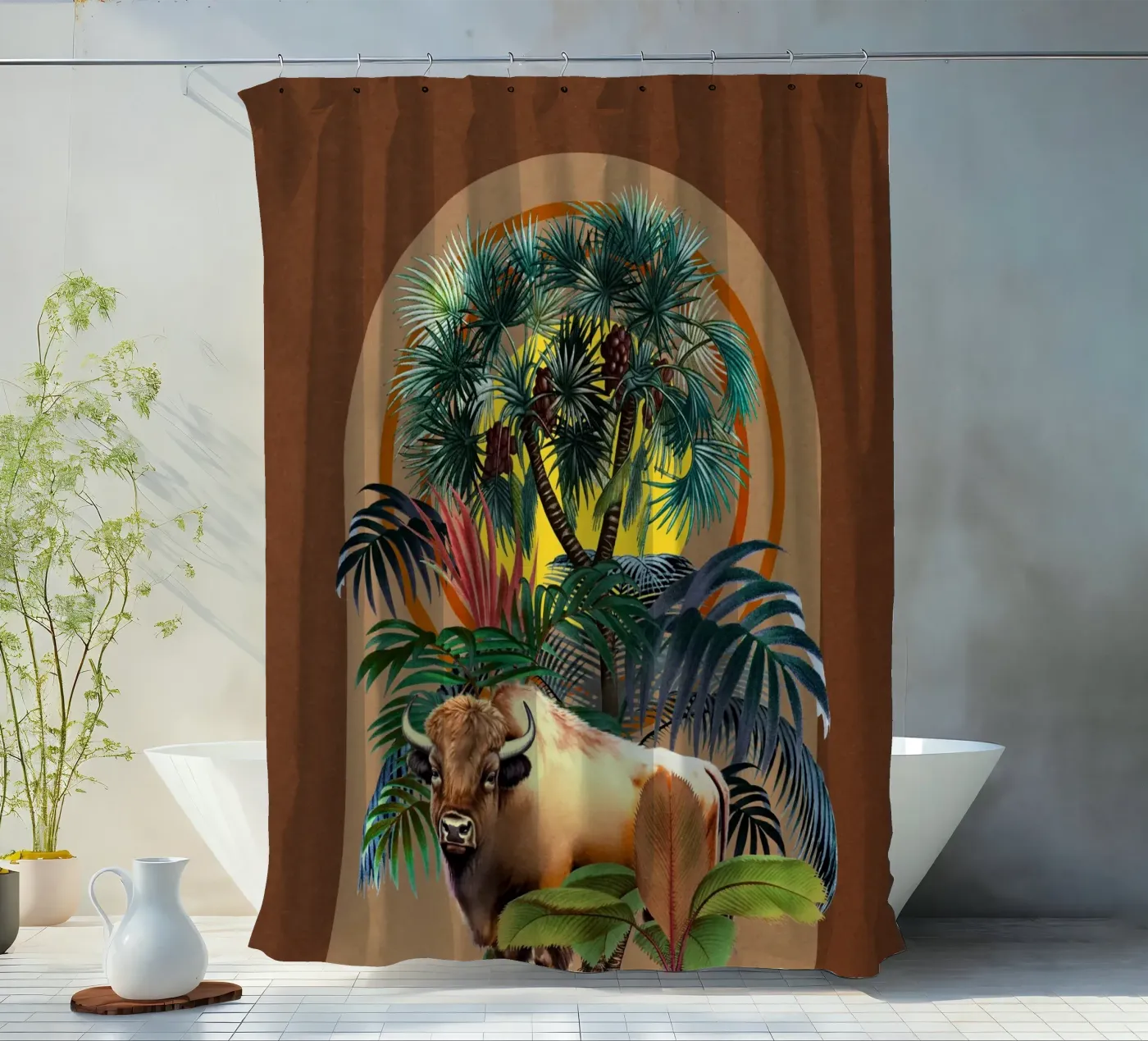 TAURUS Duschvorhang von burcukorkmazyurek