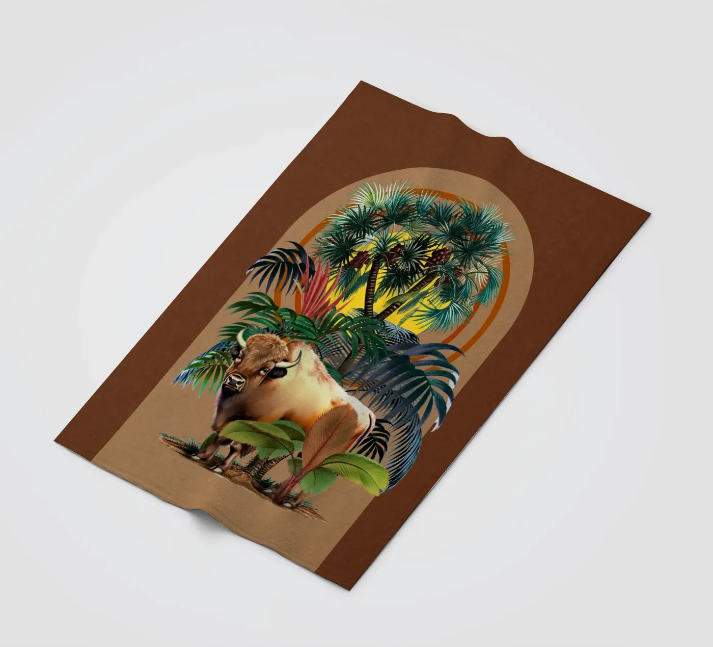 TAURUS fleece blanket by burcukorkmazyurek