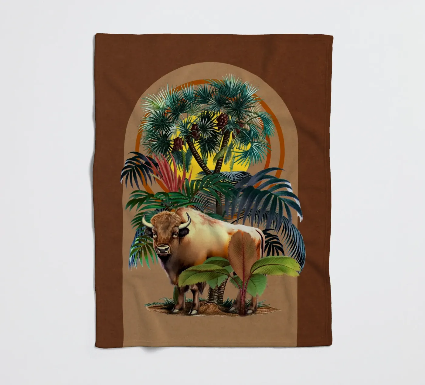TAURUS fleece blanket by burcukorkmazyurek