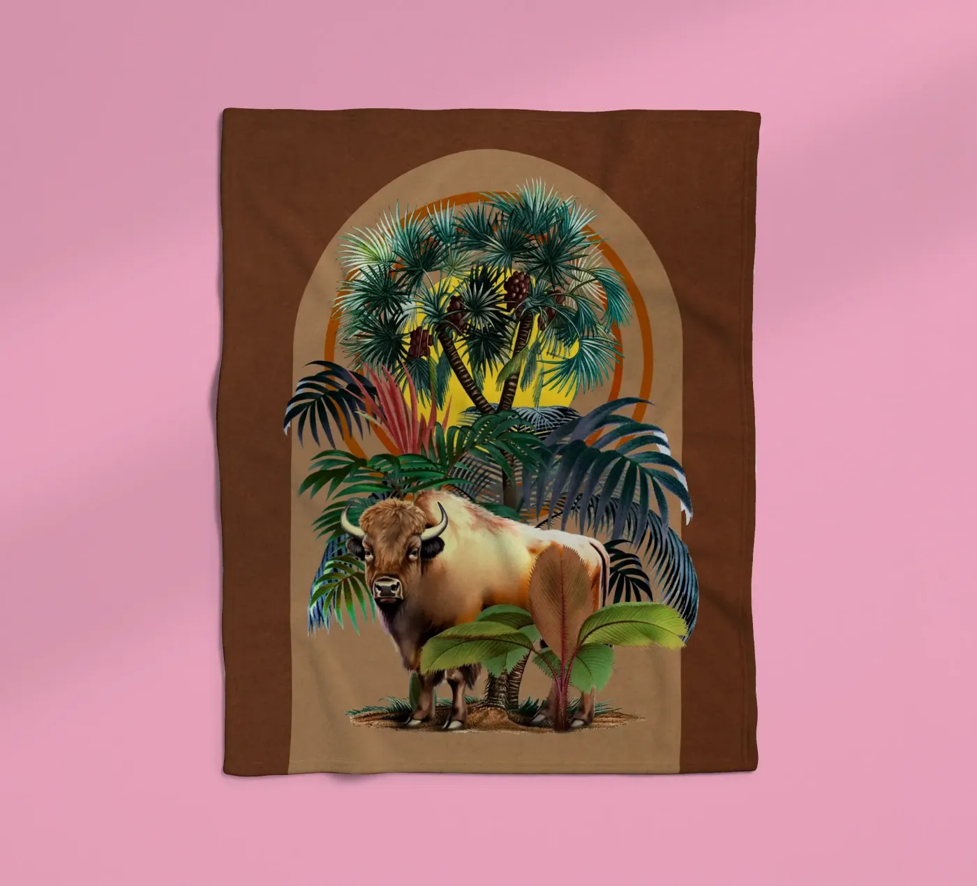 TAURUS fleece blanket by burcukorkmazyurek