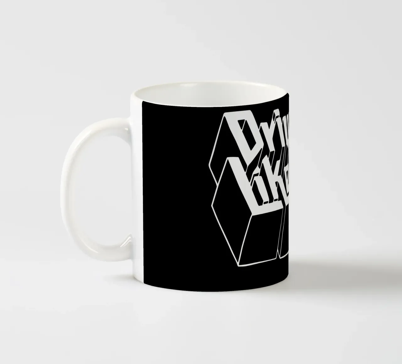 Guida come me tazza in ceramica da Jason Lavelle
