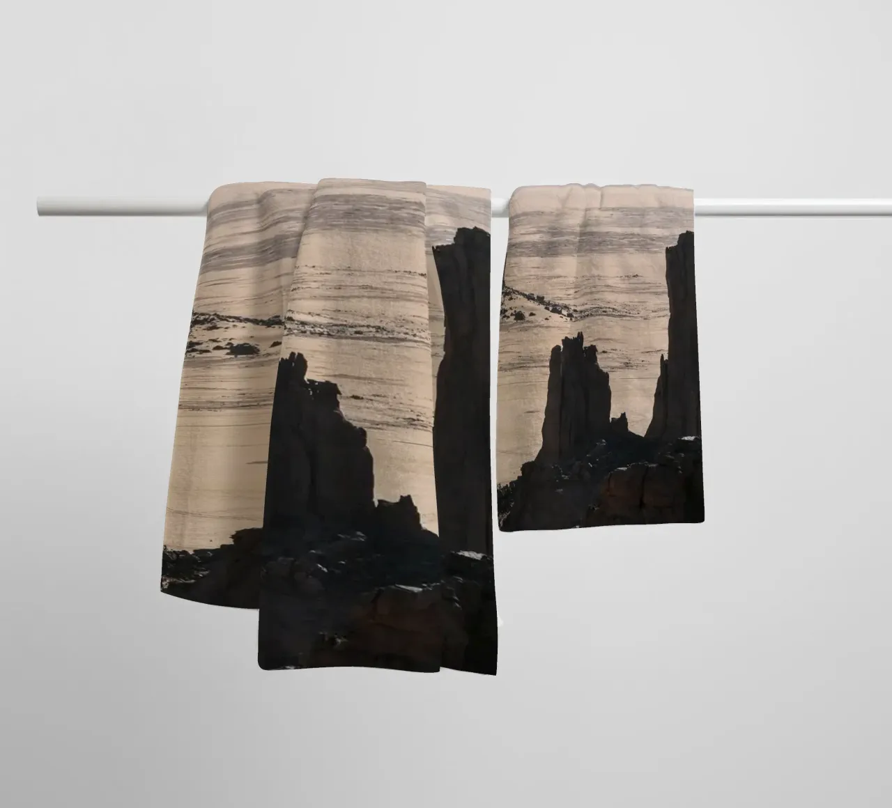 Rock the desert asciugamano da bagno da photolovers
