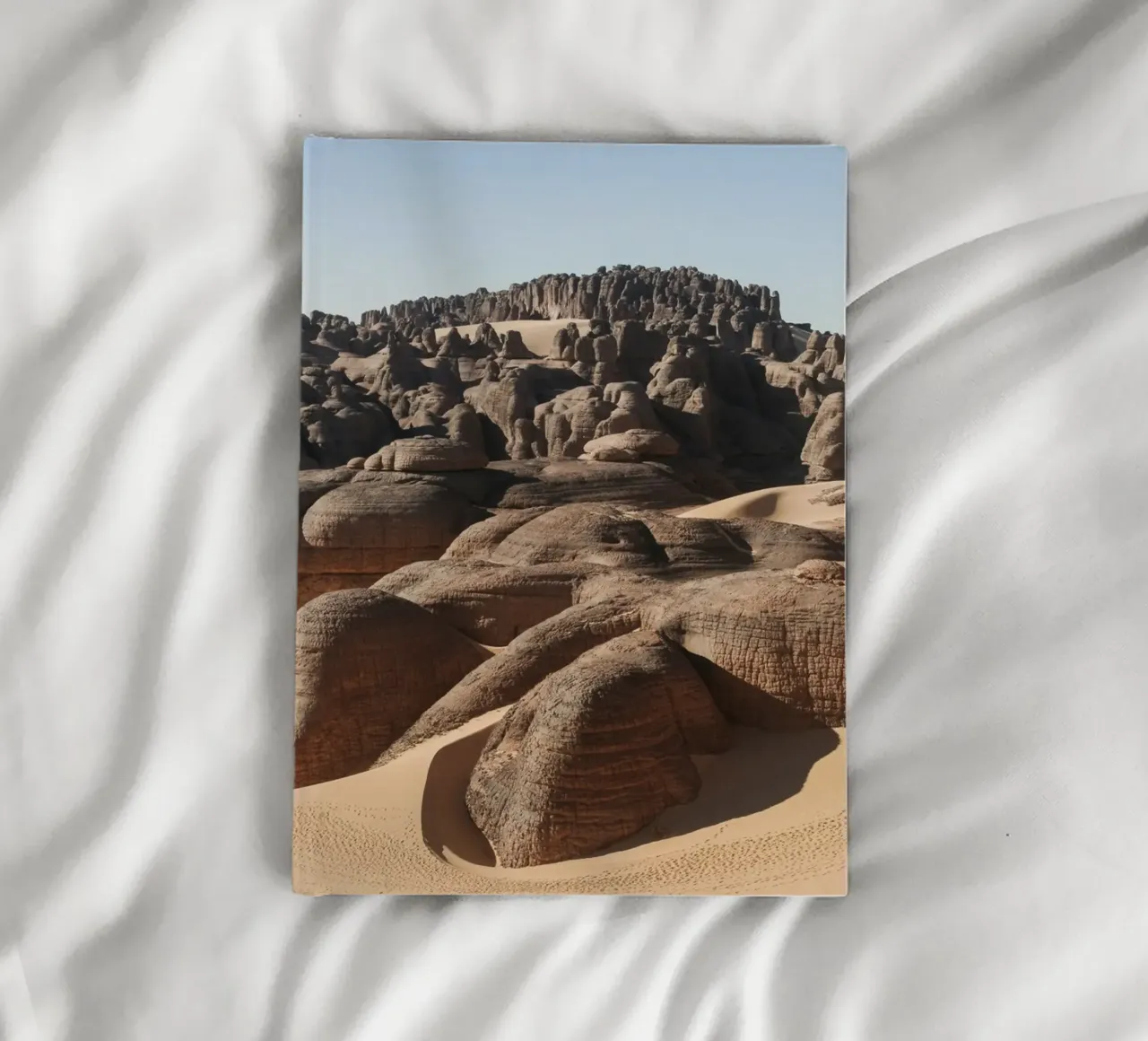 Rocks in the Sahara notebook by photolovers