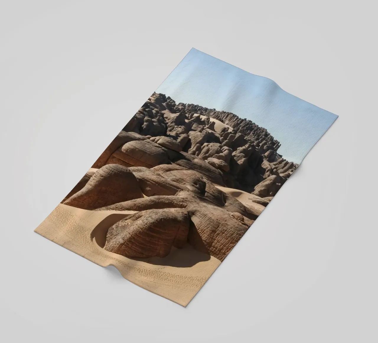 Rocks in the Sahara telo mare da photolovers