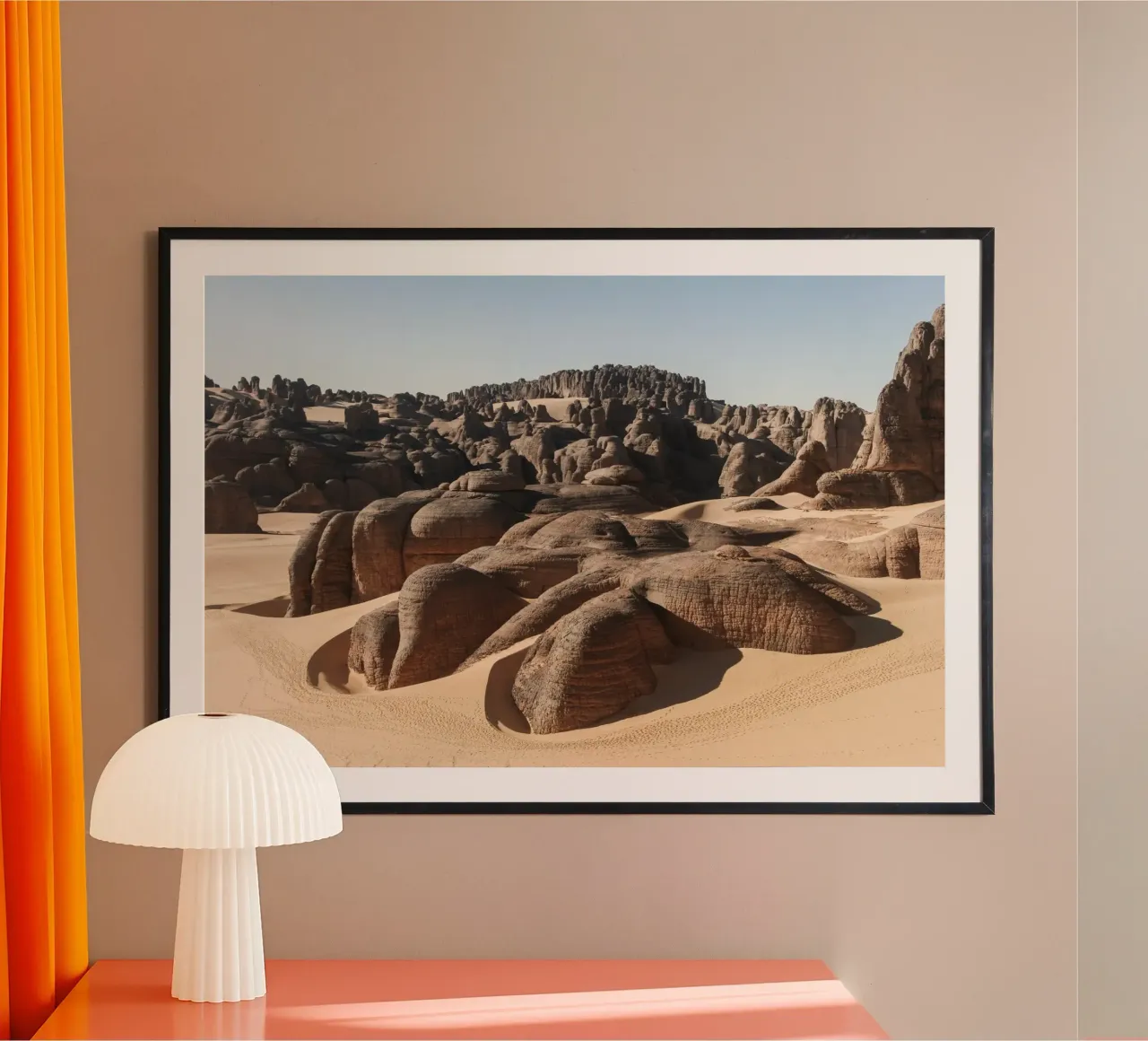 Rocks in the Sahara carta hahnemühle da photolovers
