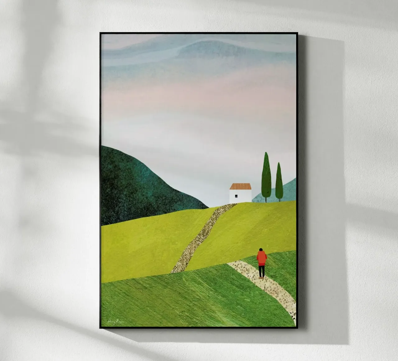 Walking Home plexiglas de Henry Rivers