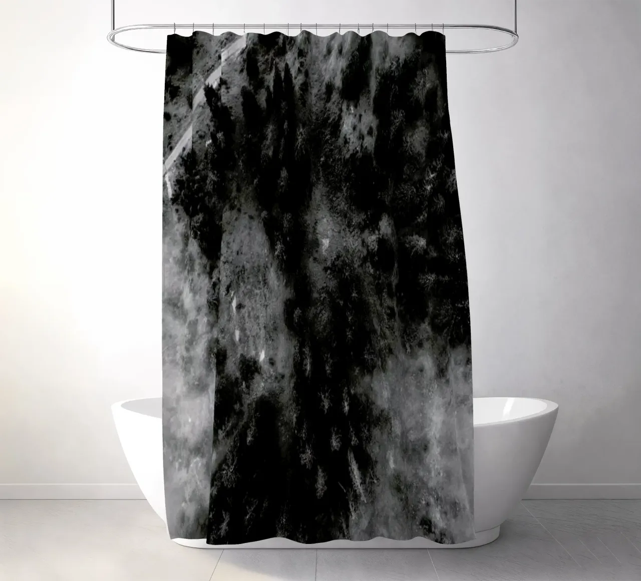 Tree Tops In The Clouds tenda da doccia da Sebastian Hilgetag