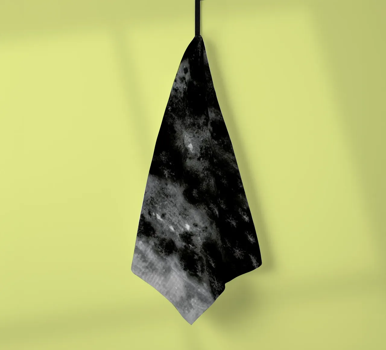 Tree Tops In The Clouds Geschirrtuch von Sebastian Hilgetag