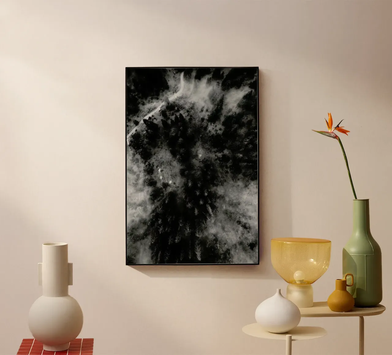 Tree Tops In The Clouds plexiglass da Sebastian Hilgetag