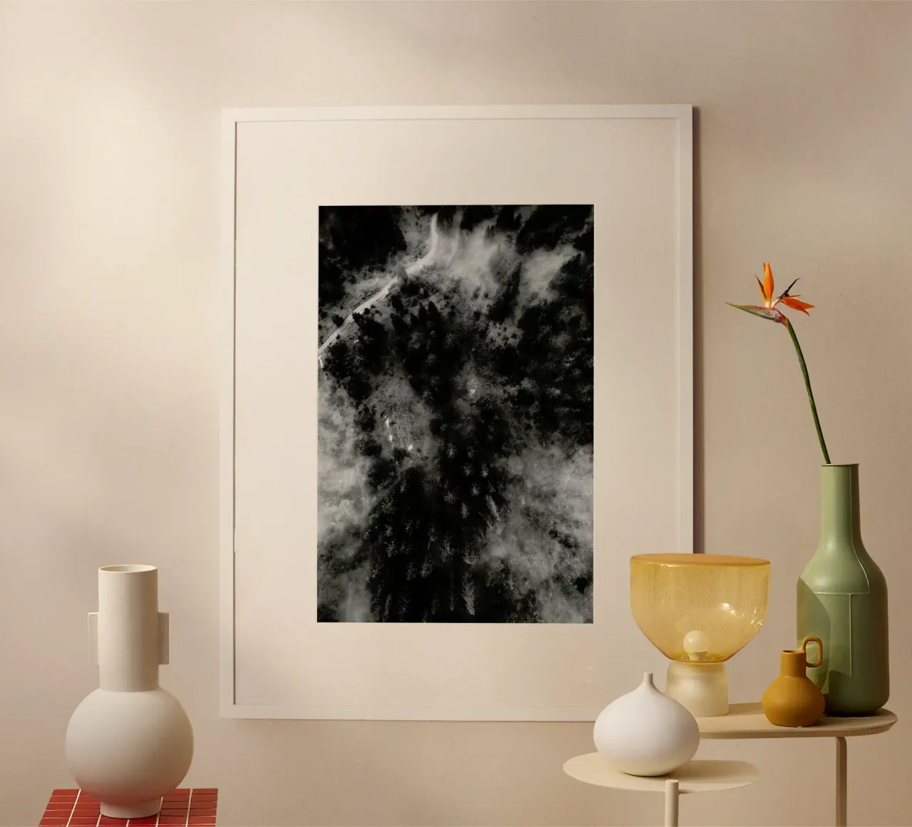 Tree Tops In The Clouds poster da Sebastian Hilgetag