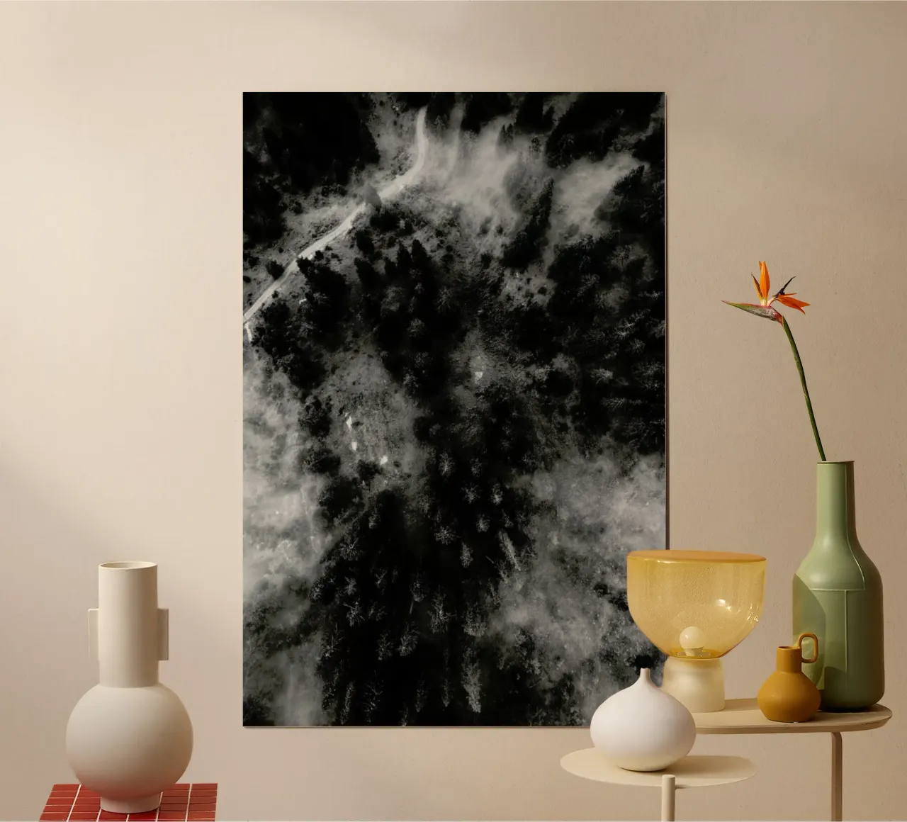 Tree Tops In The Clouds poster da Sebastian Hilgetag