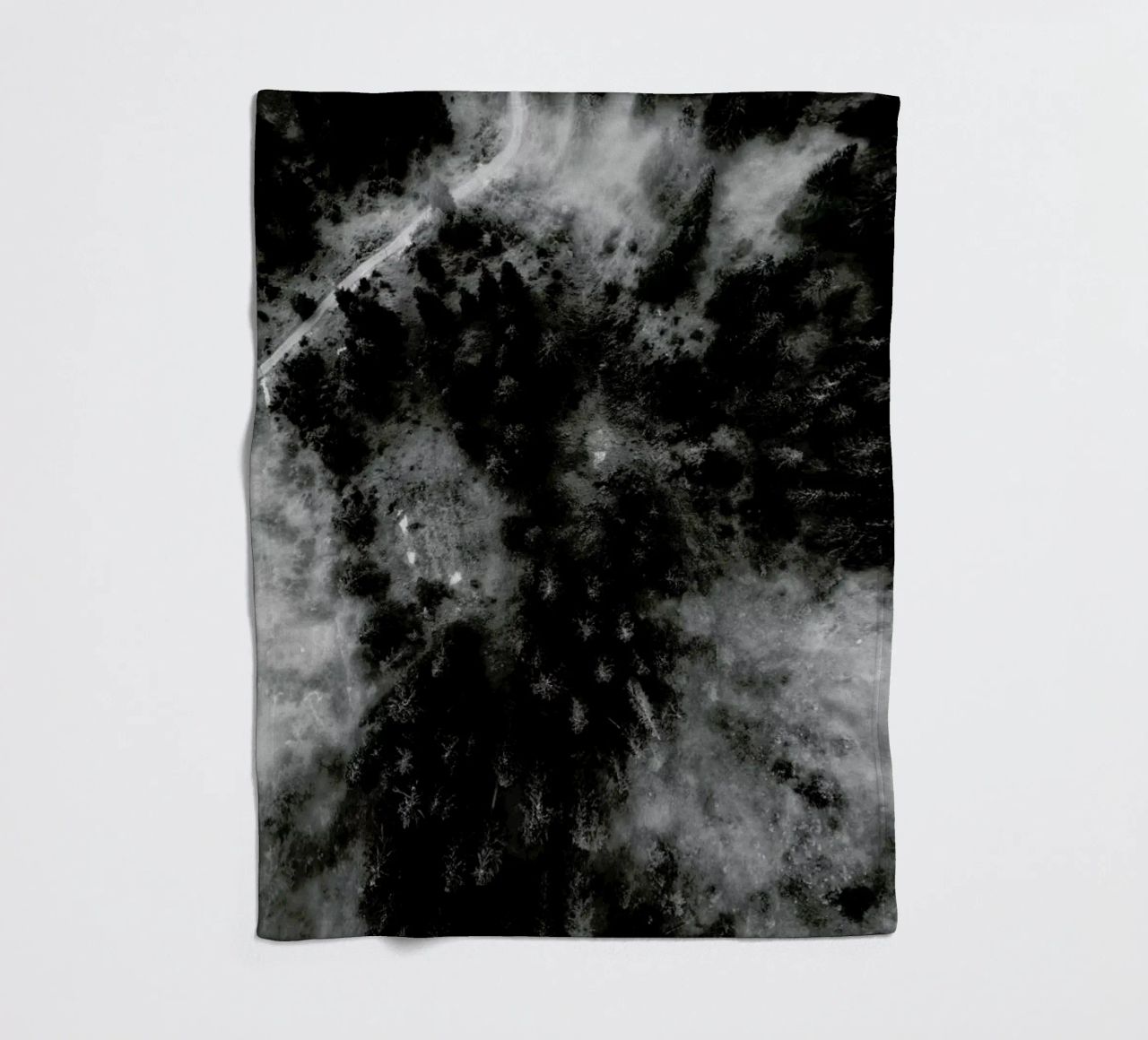 Tree Tops In The Clouds coperta in pile da Sebastian Hilgetag
