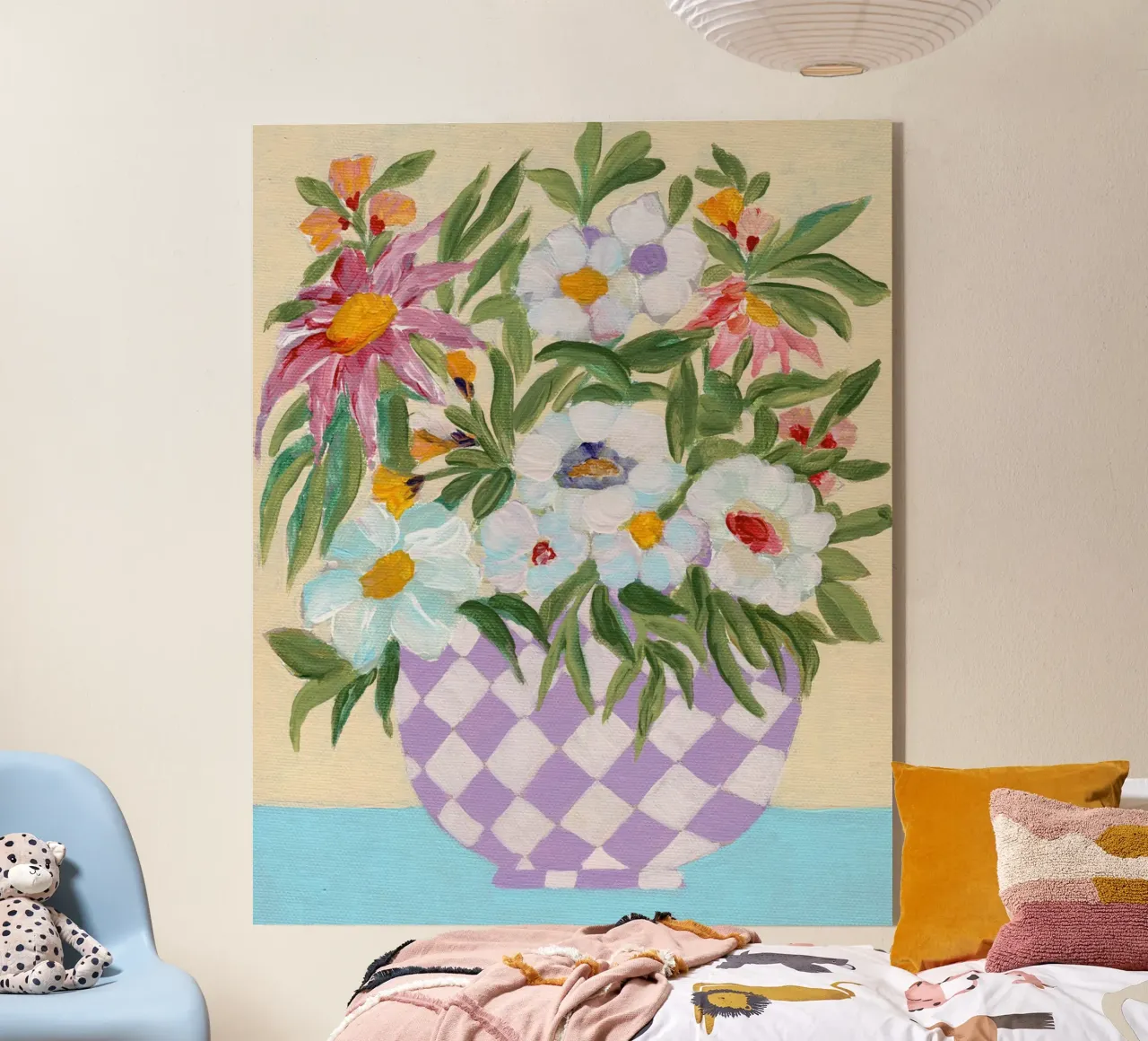 Pentola Checkerd plexiglass da Nikita Jariwala