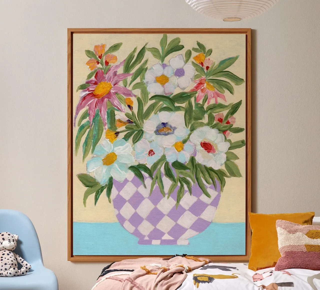 Checkerd Pot forex plate by Nikita Jariwala