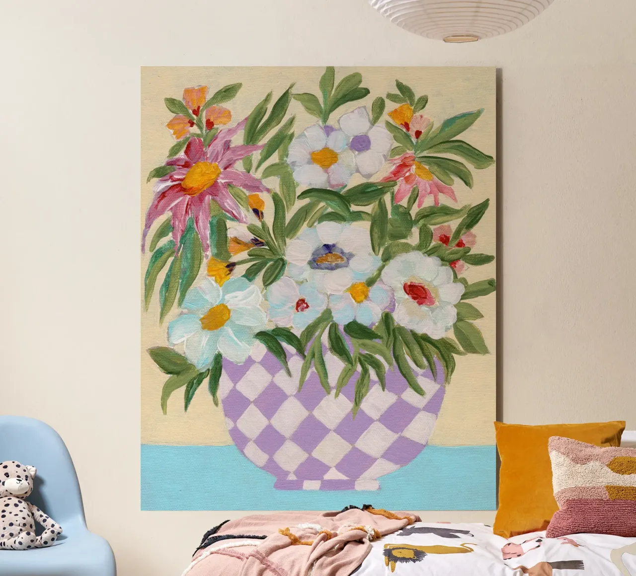 Checkerd Pot forex plate by Nikita Jariwala