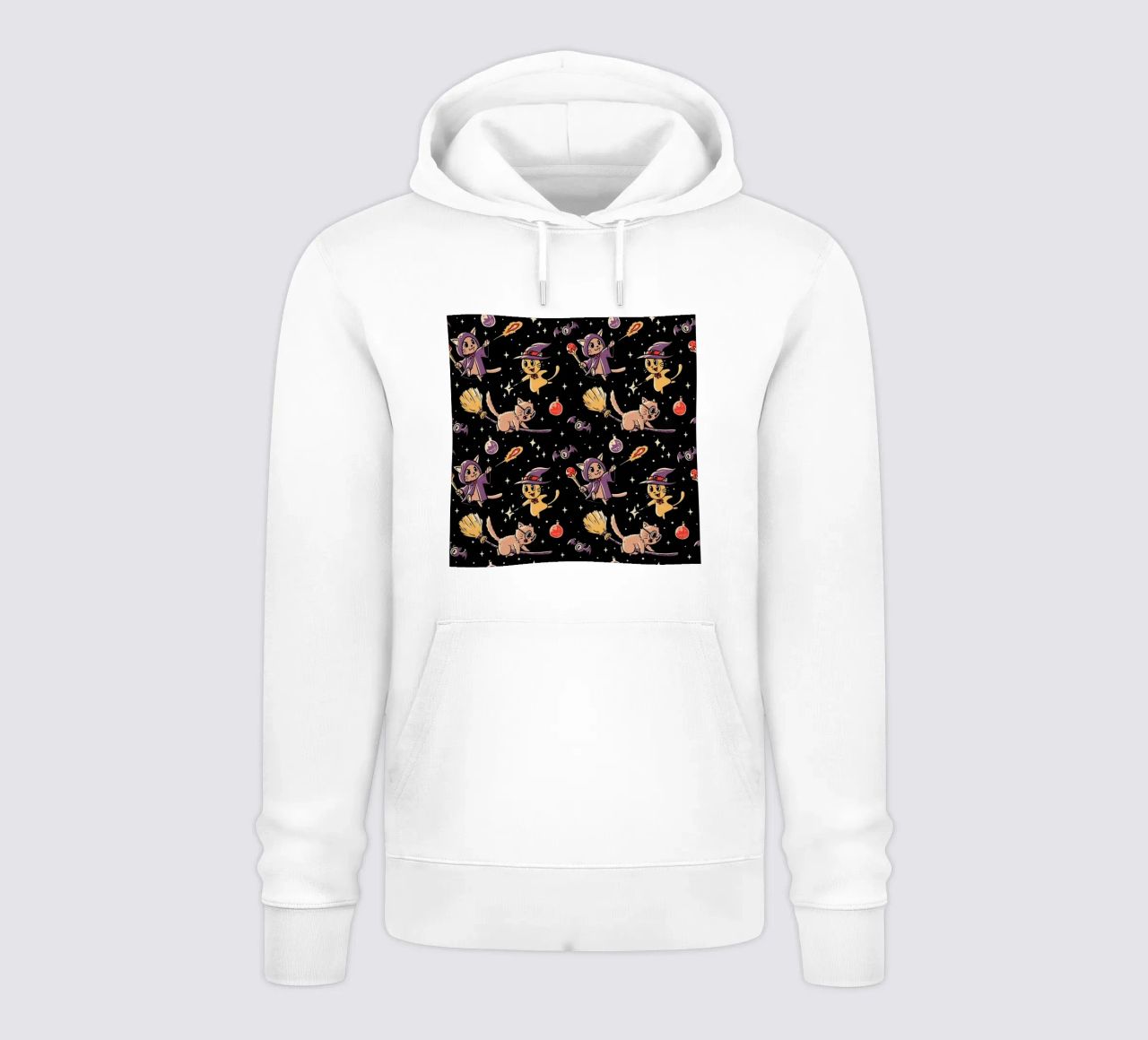 Pattern Magic Cats sudadera con capucha de Tobe Fonseca