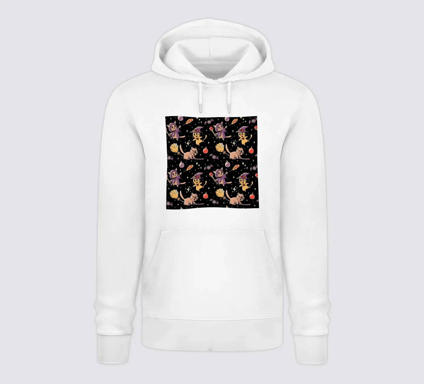 Pattern Magic Cats felpa con cappuccio da Tobe Fonseca