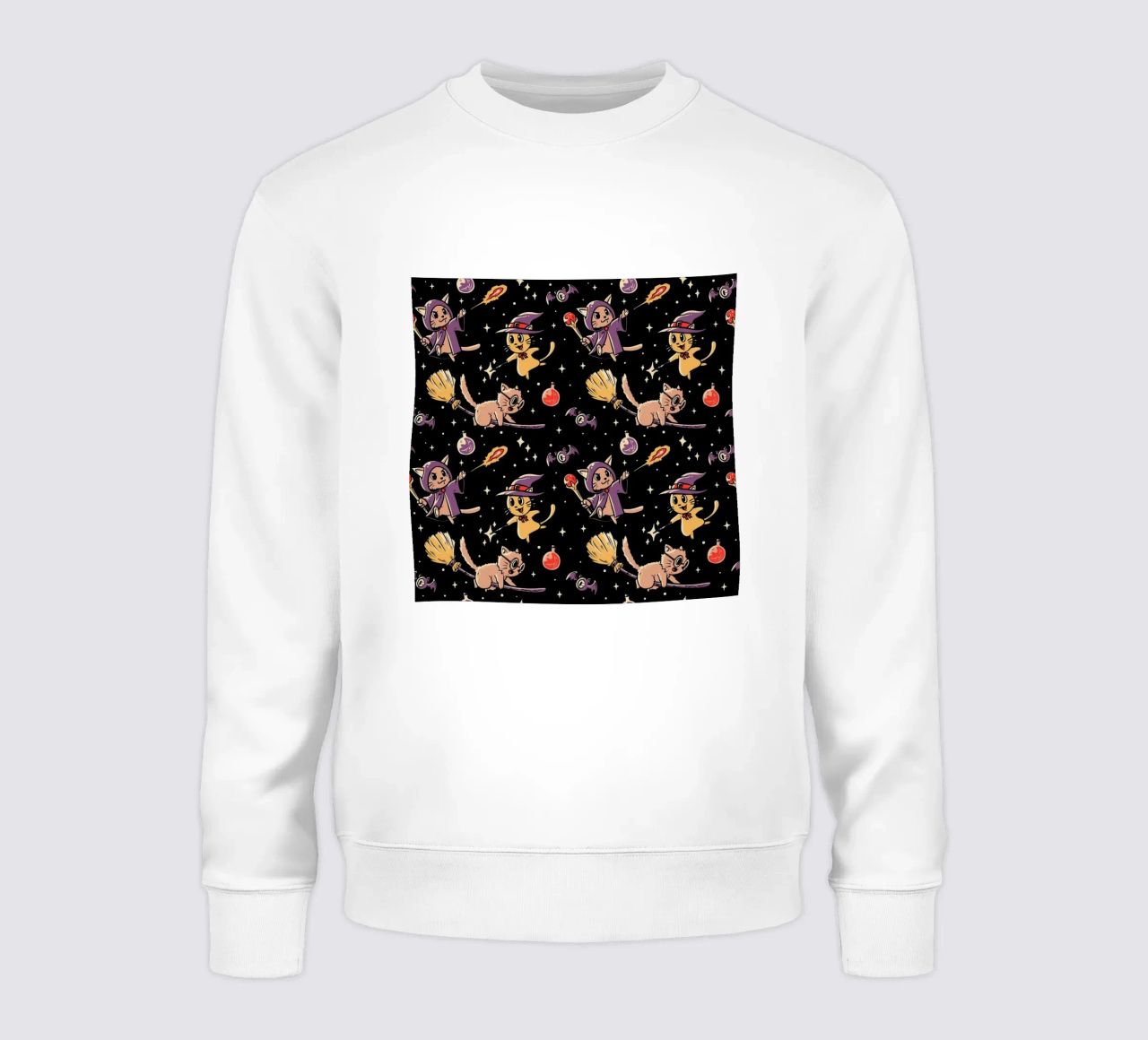 Pattern Magic Cats sudadera de Tobe Fonseca