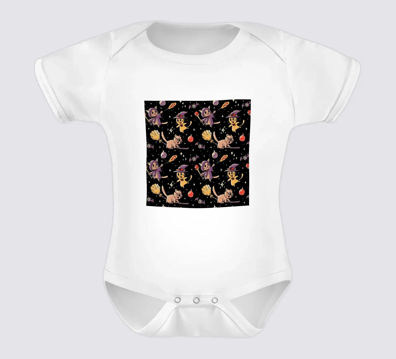 Pattern Magic Cats body bébé de Tobe Fonseca