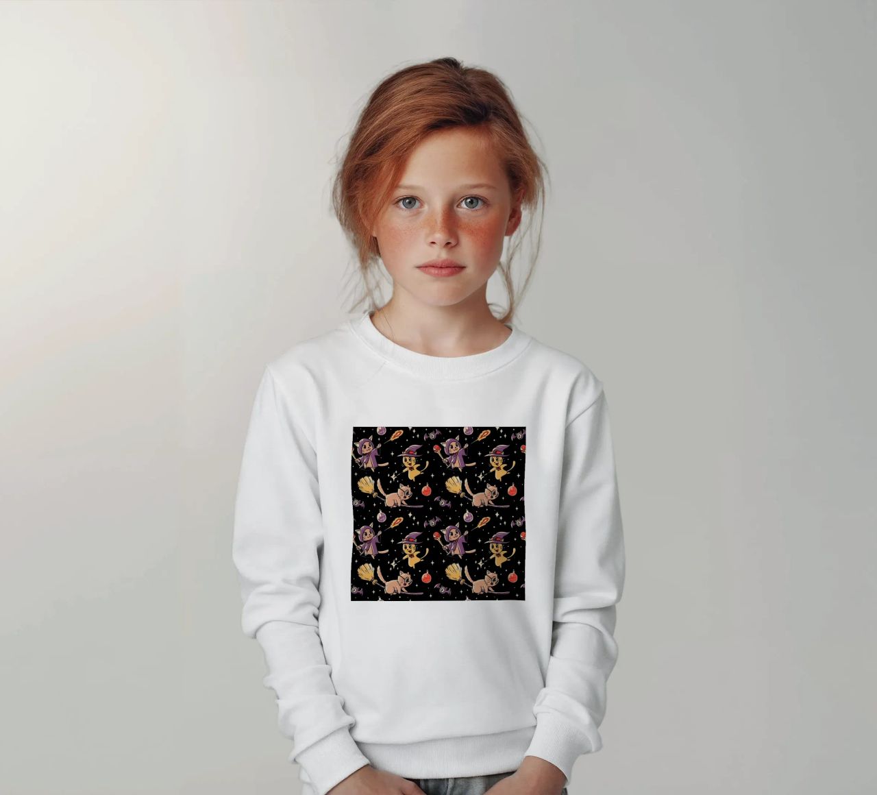 Pattern Magic Cats felpa bambino da Tobe Fonseca