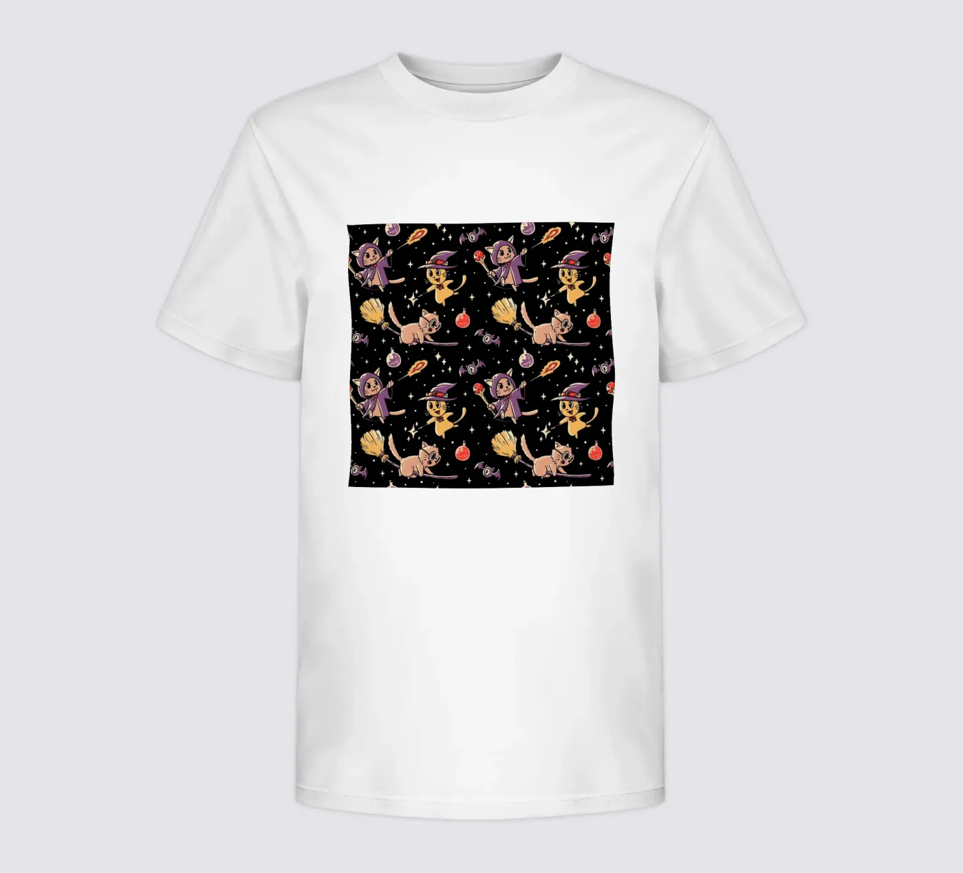 Pattern Magic Cats kinder t-shirt van Tobe Fonseca