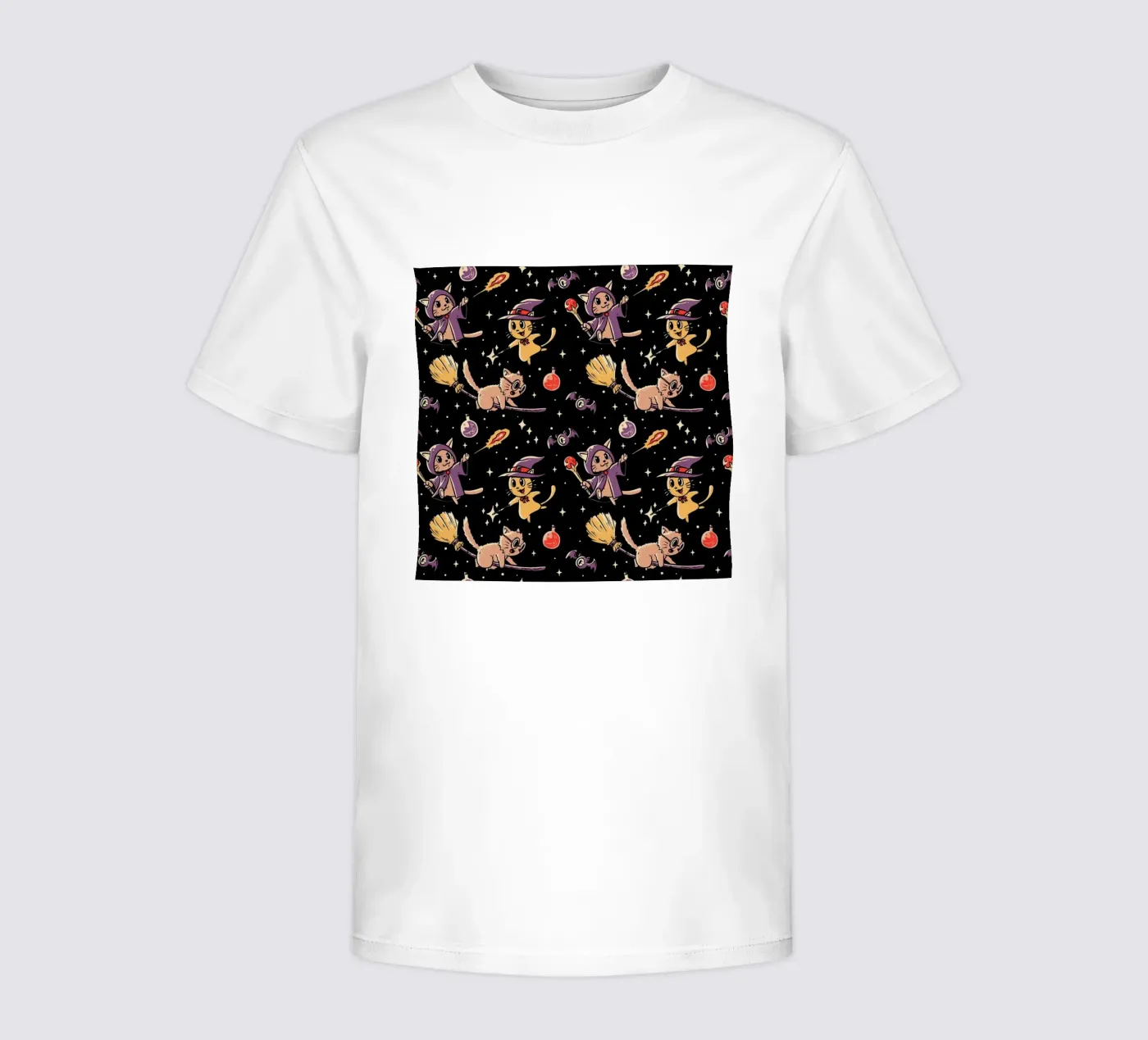 Pattern Magic Cats kinder t-shirt van Tobe Fonseca