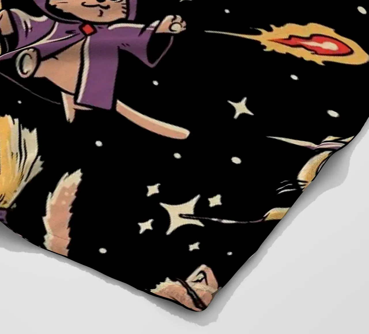 Pattern Magic Cats Fleecedecke von Tobe Fonseca