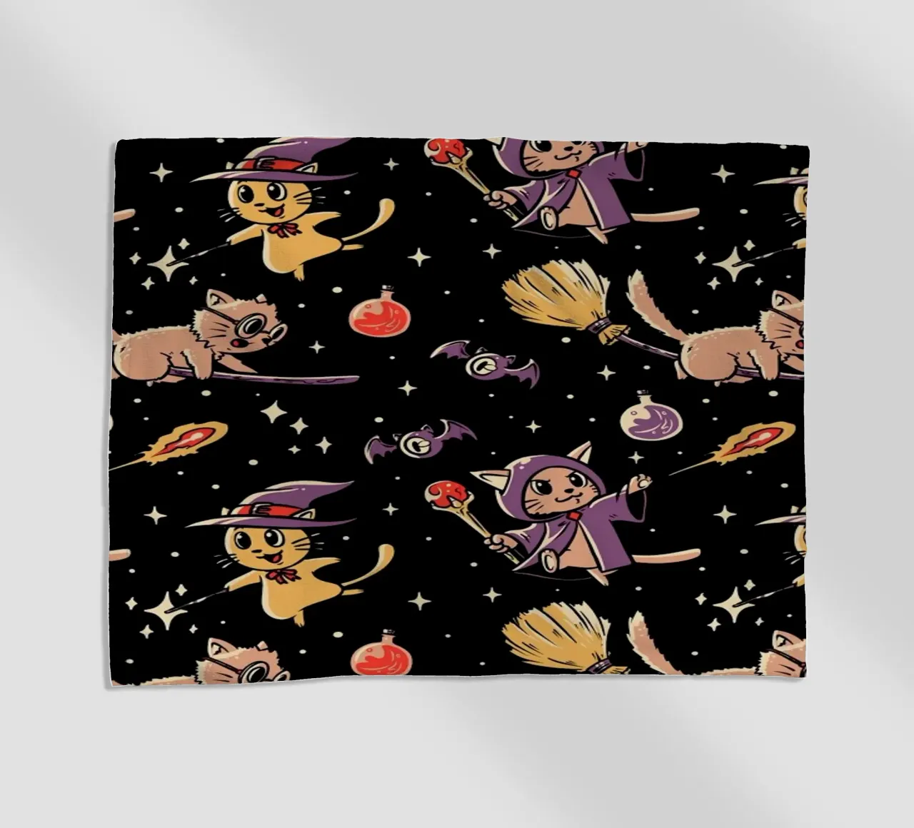 Pattern Magic Cats telo mare da Tobe Fonseca