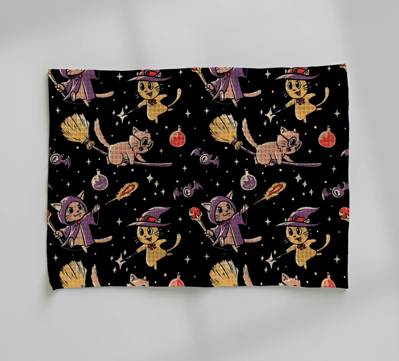 Pattern Magic Cats Geschirrtuch von Tobe Fonseca