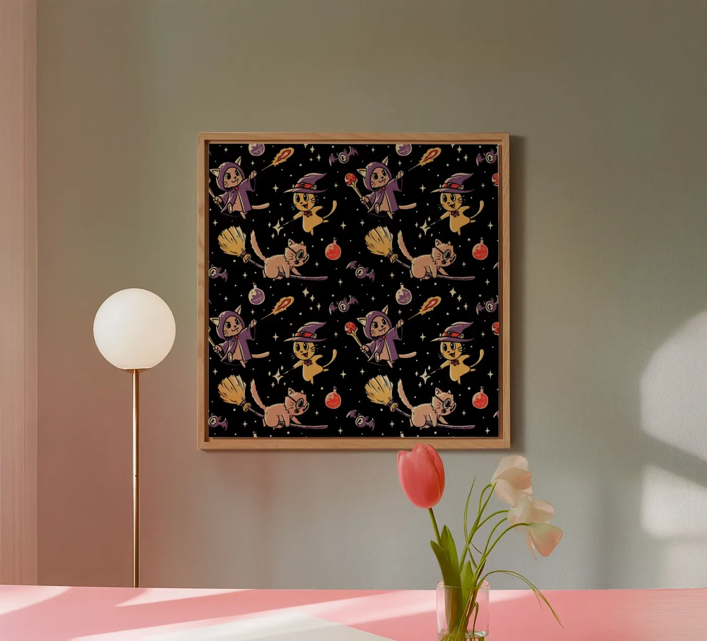 Pattern Magic Cats pannello forex da Tobe Fonseca