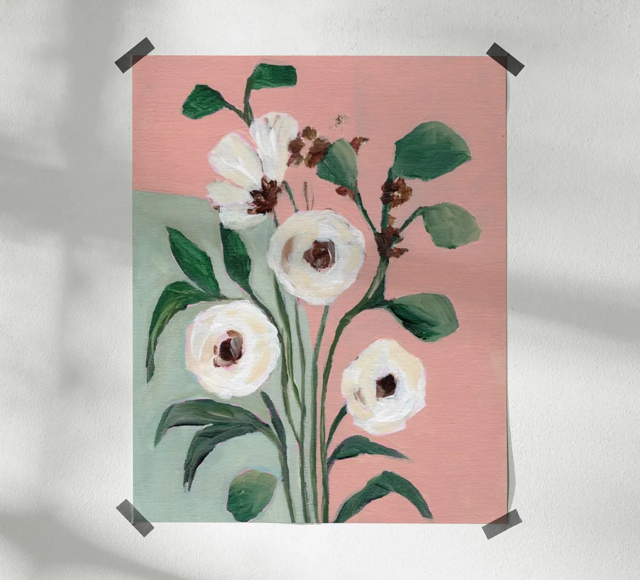 Dolci ricordi poster con telaio in alluminio da Nikita Jariwala