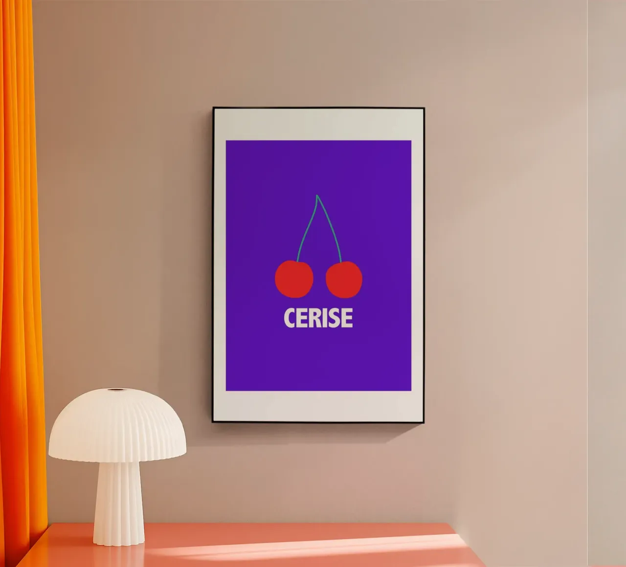 Cerise Blue plexiglass da Mottos by Sinan Saydik