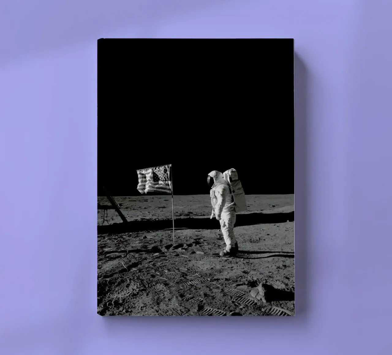 Moon Landing notebook by Vintage by JUNIQE