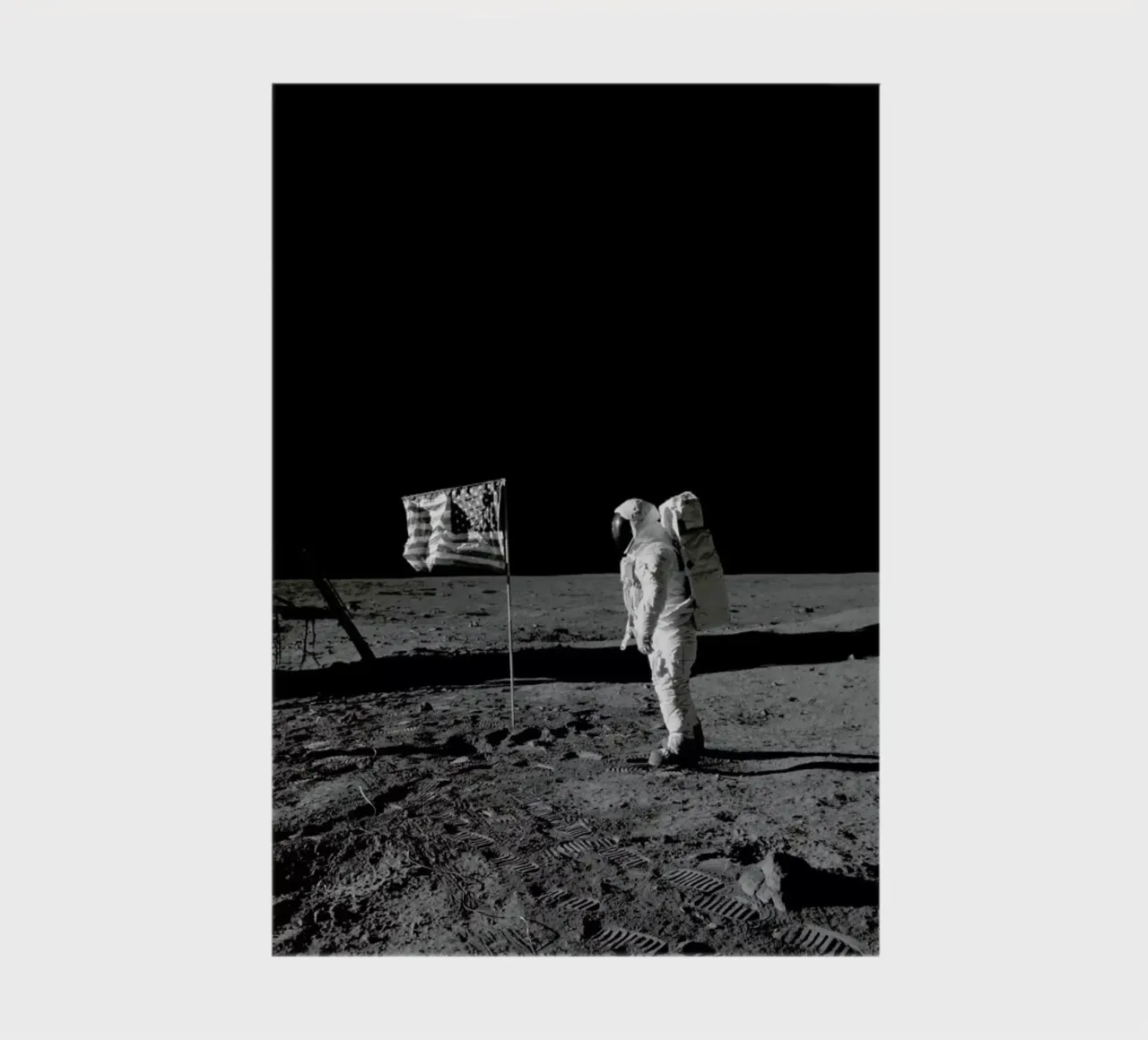 Moon Landing notebook by Vintage by JUNIQE