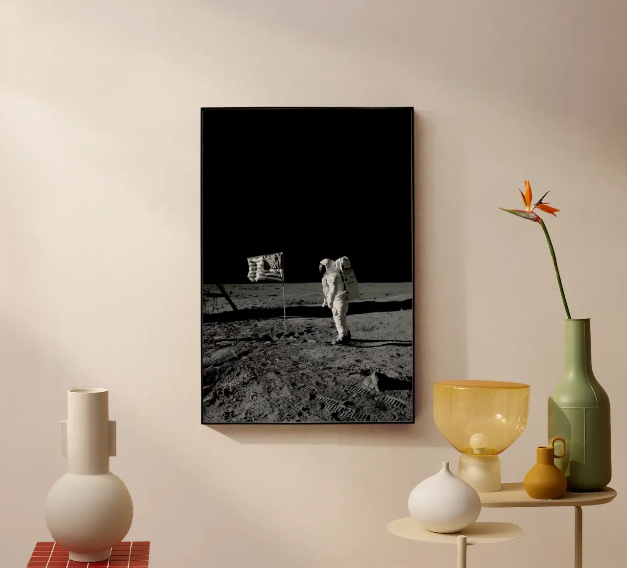 Moon Landing plexiglass da Vintage by JUNIQE