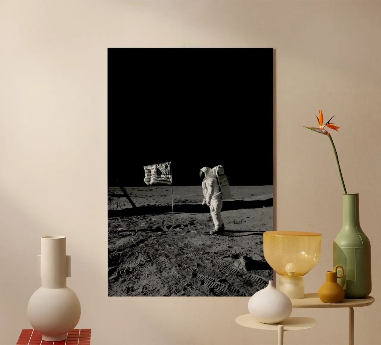 Moon Landing plexiglass da Vintage by JUNIQE