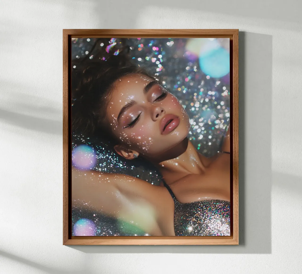 Aqua Glow alluminio dibond da PhotoVibe Decor