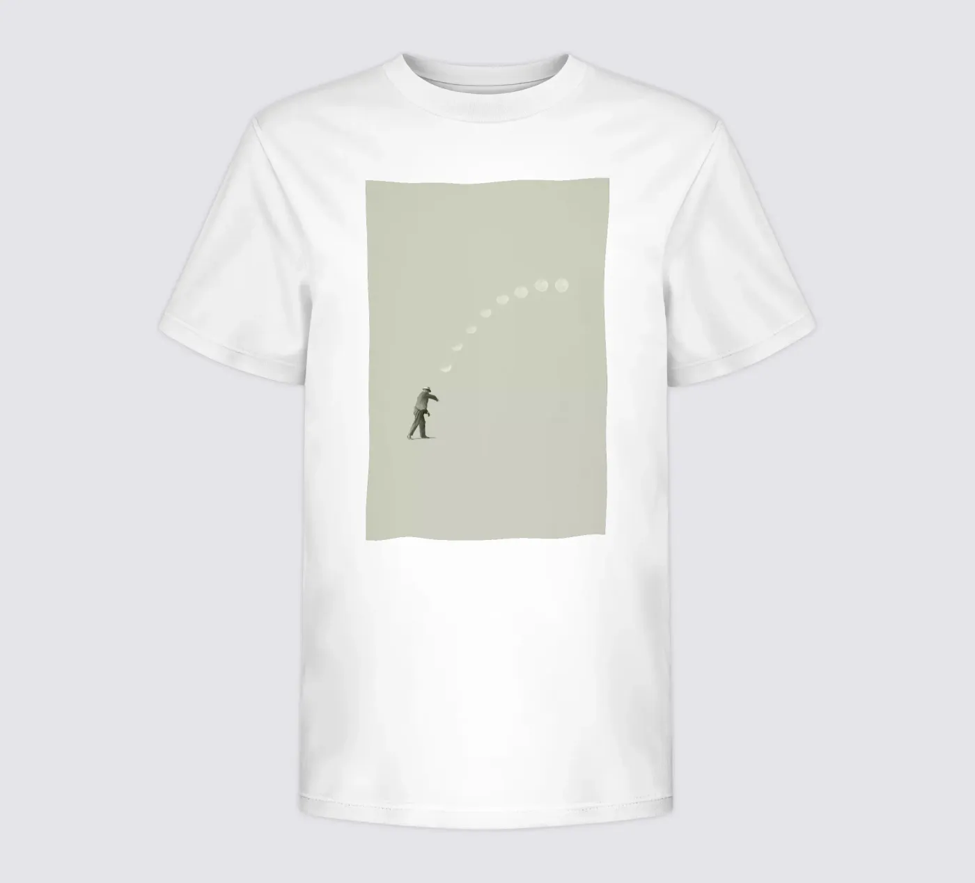 Moon Cycle t-shirt bambini da Maarten Léon