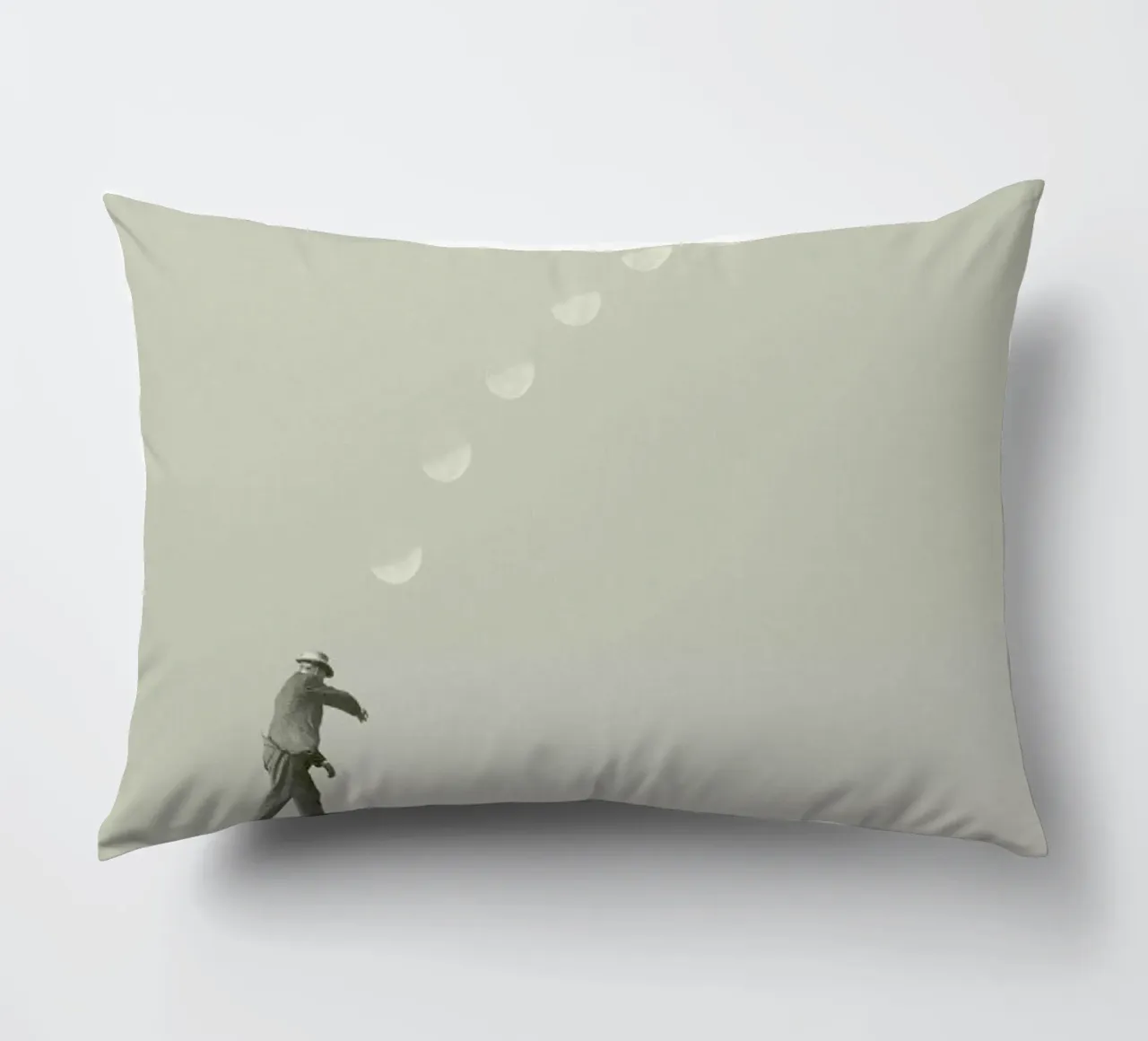 Moon Cycle cuscino da Maarten Léon