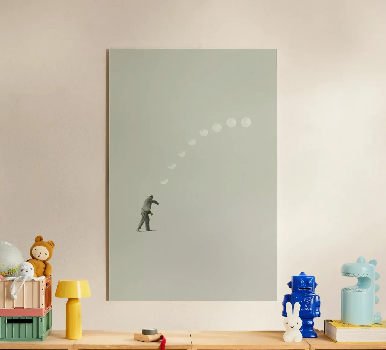 Moon Cycle plexiglass da Maarten Léon