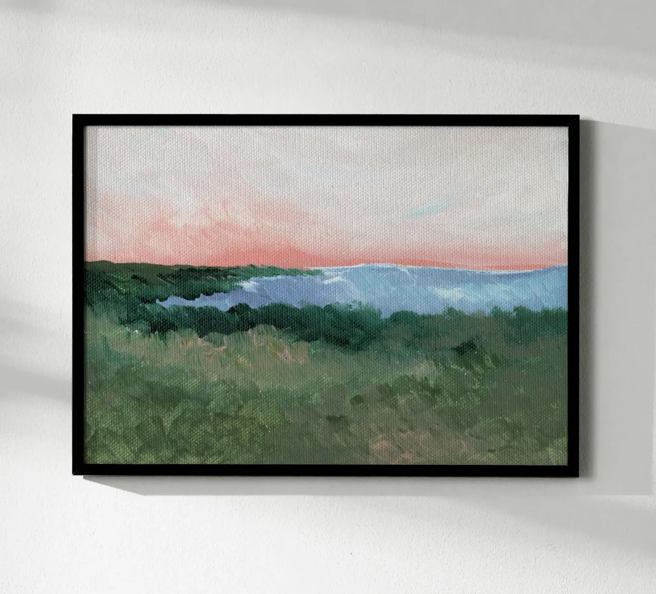 Errötender Himmel Hahnemühle von Nikita Jariwala