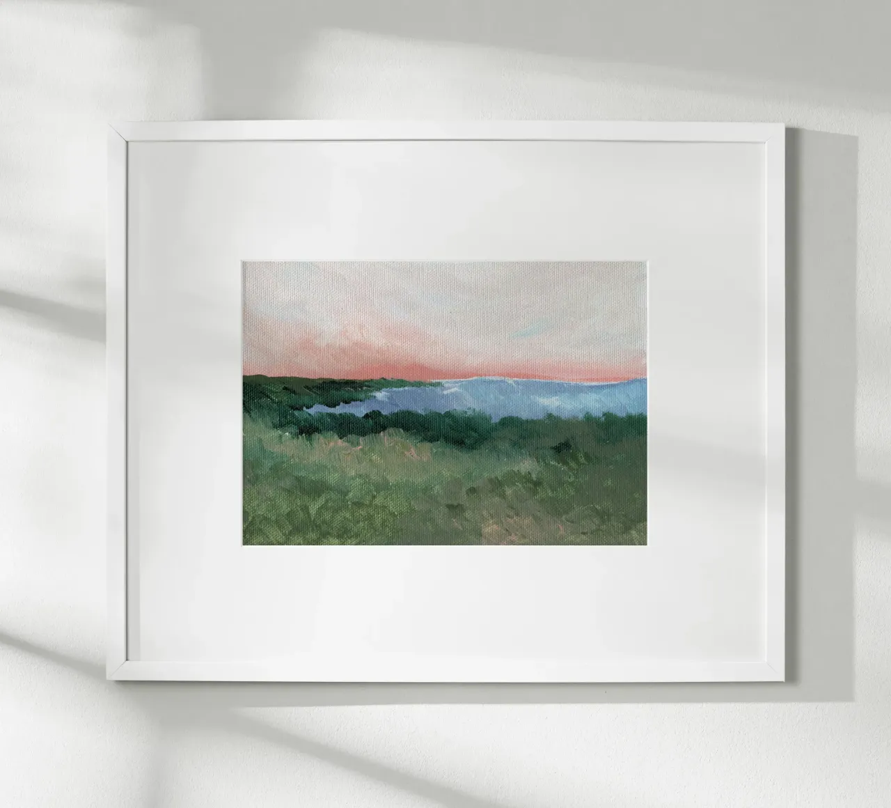 Errötender Himmel Hahnemühle von Nikita Jariwala