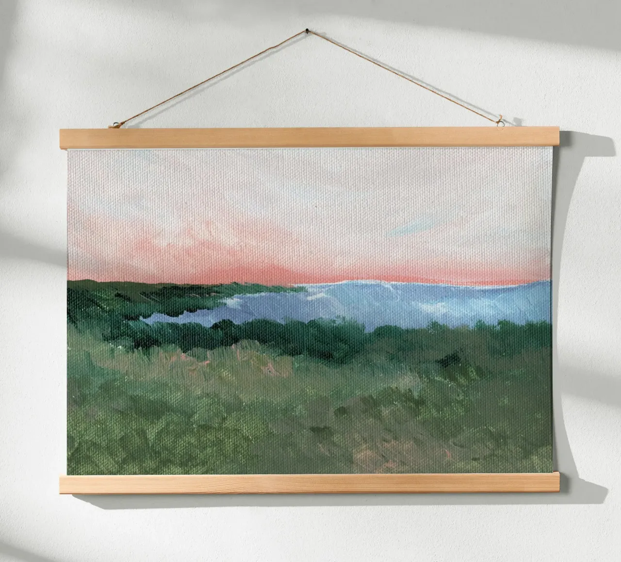 Errötender Himmel Hahnemühle von Nikita Jariwala