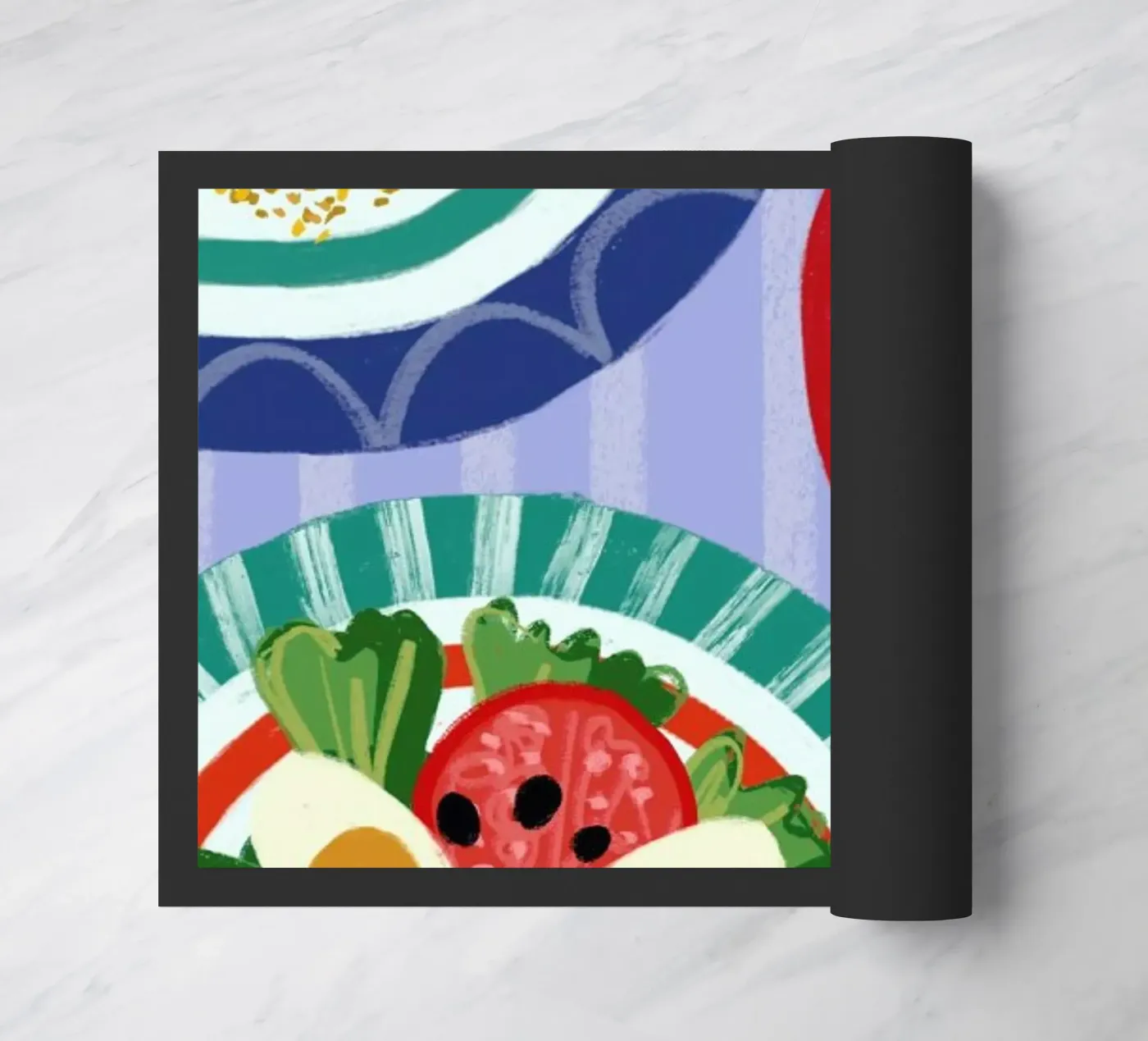 Paella doormat by Be Mart