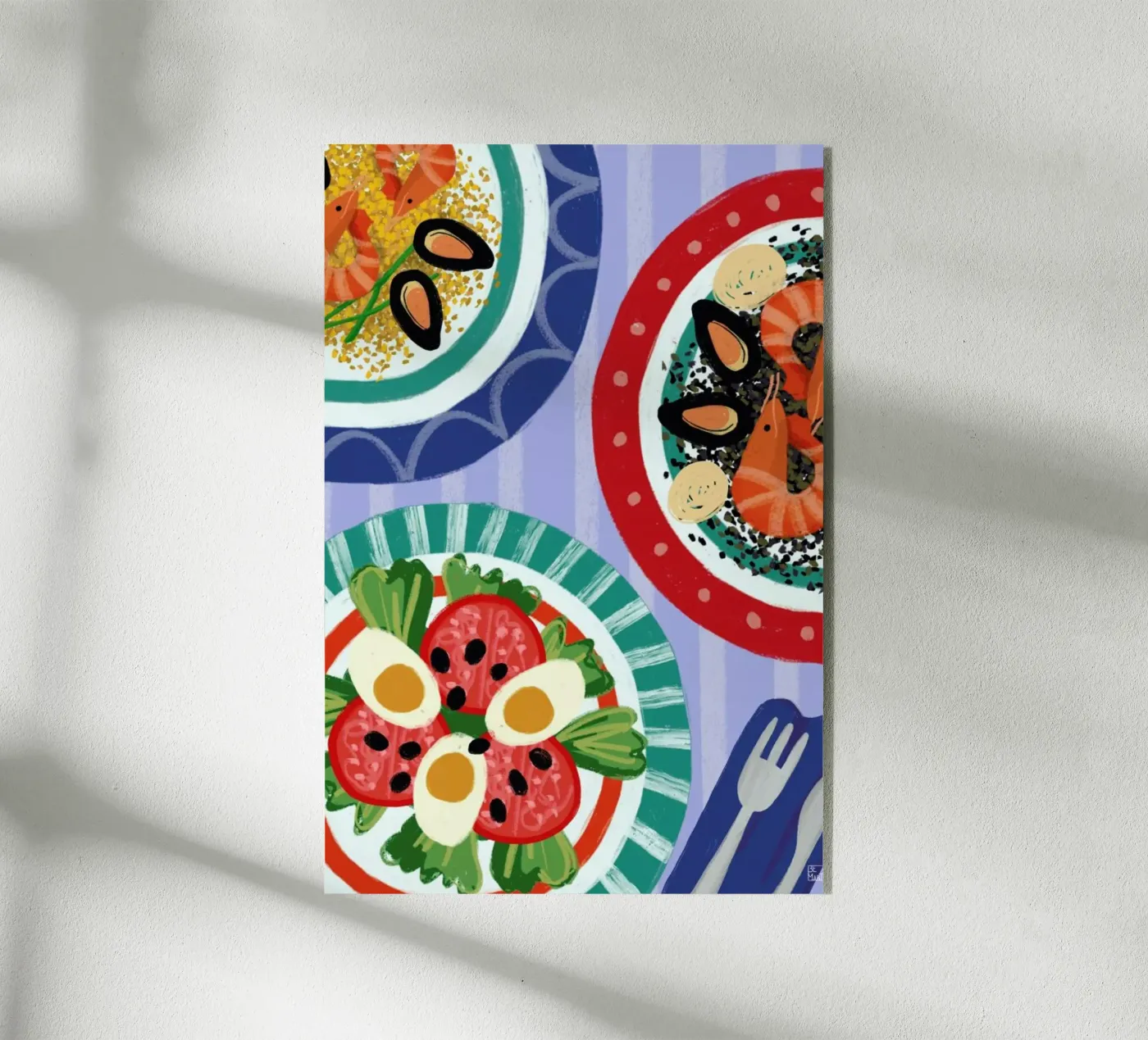 Paella plexiglass da Be Mart