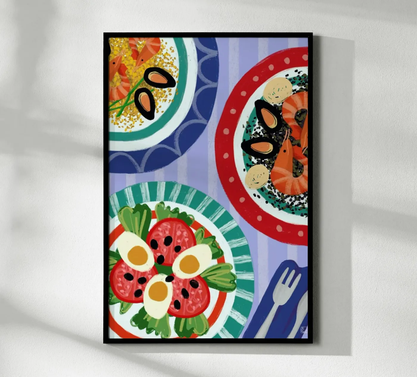 Paella poster da Be Mart