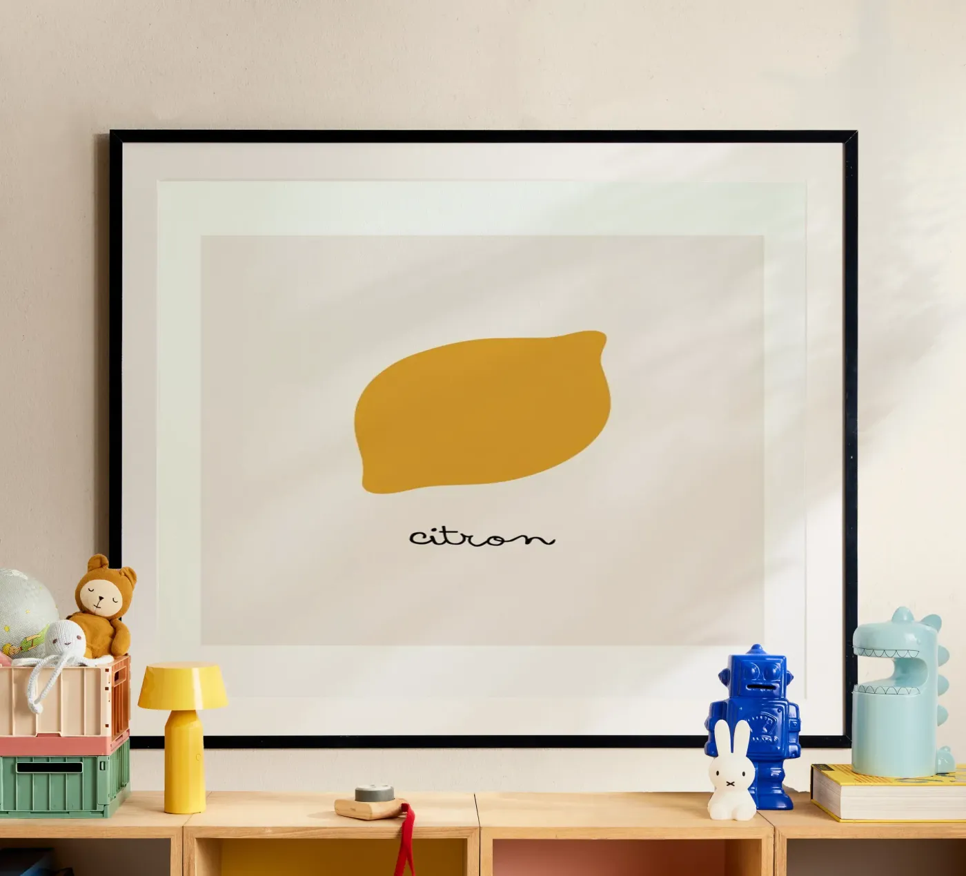 Citron Poster von Mottos by Sinan Saydik