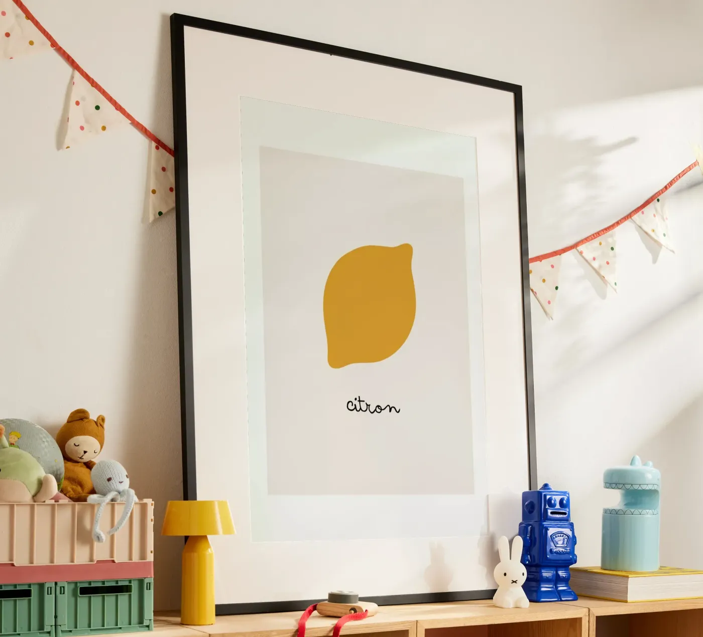 Citron Poster von Mottos by Sinan Saydik