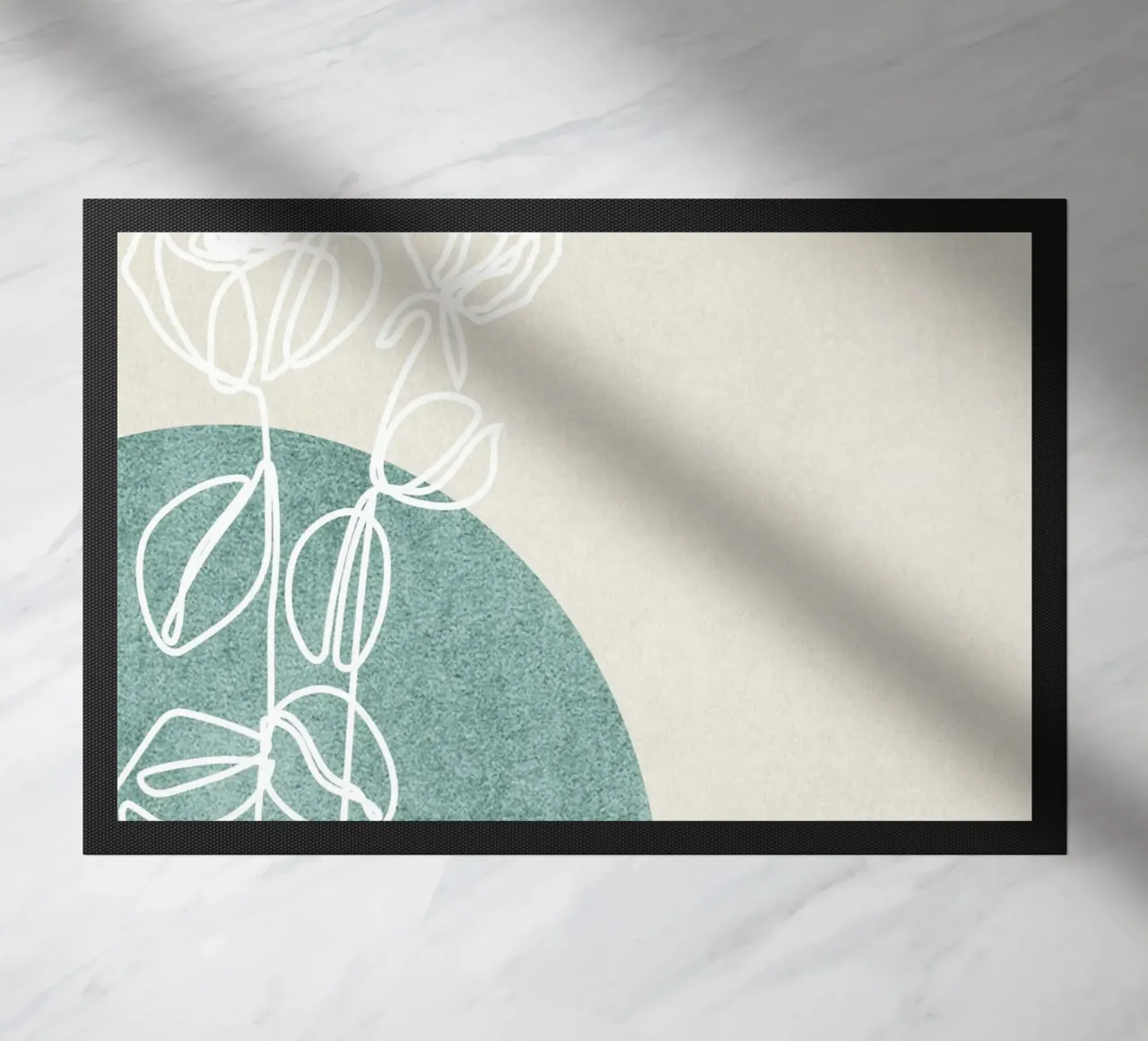 abstract art white lines zerbino da vintageshop